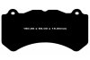 Klocki hamulcowe przednie EBC YellowStuff Dodge Durango SRT 6,4 V8